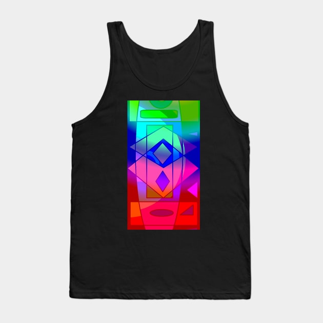 Shapes Play Tank Top by Klssaginaw